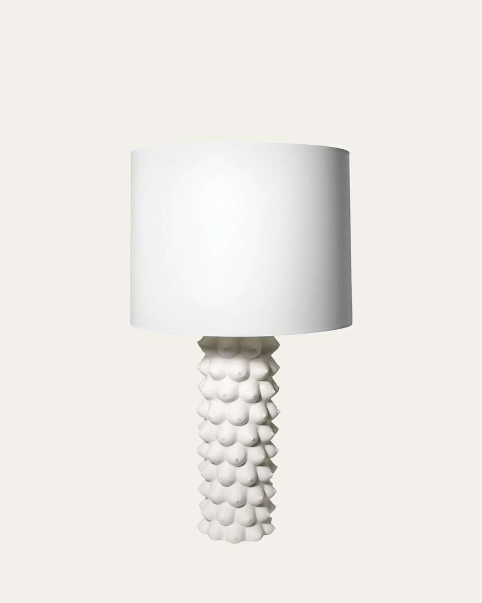 Georgia Table Lamp, White